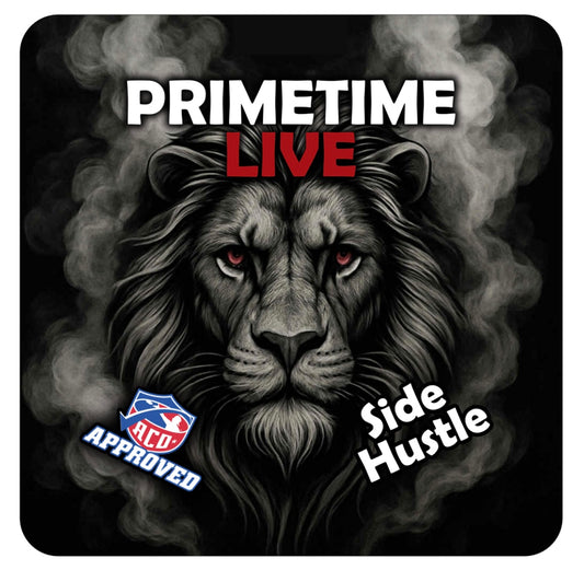 Side Hustle Lion Design