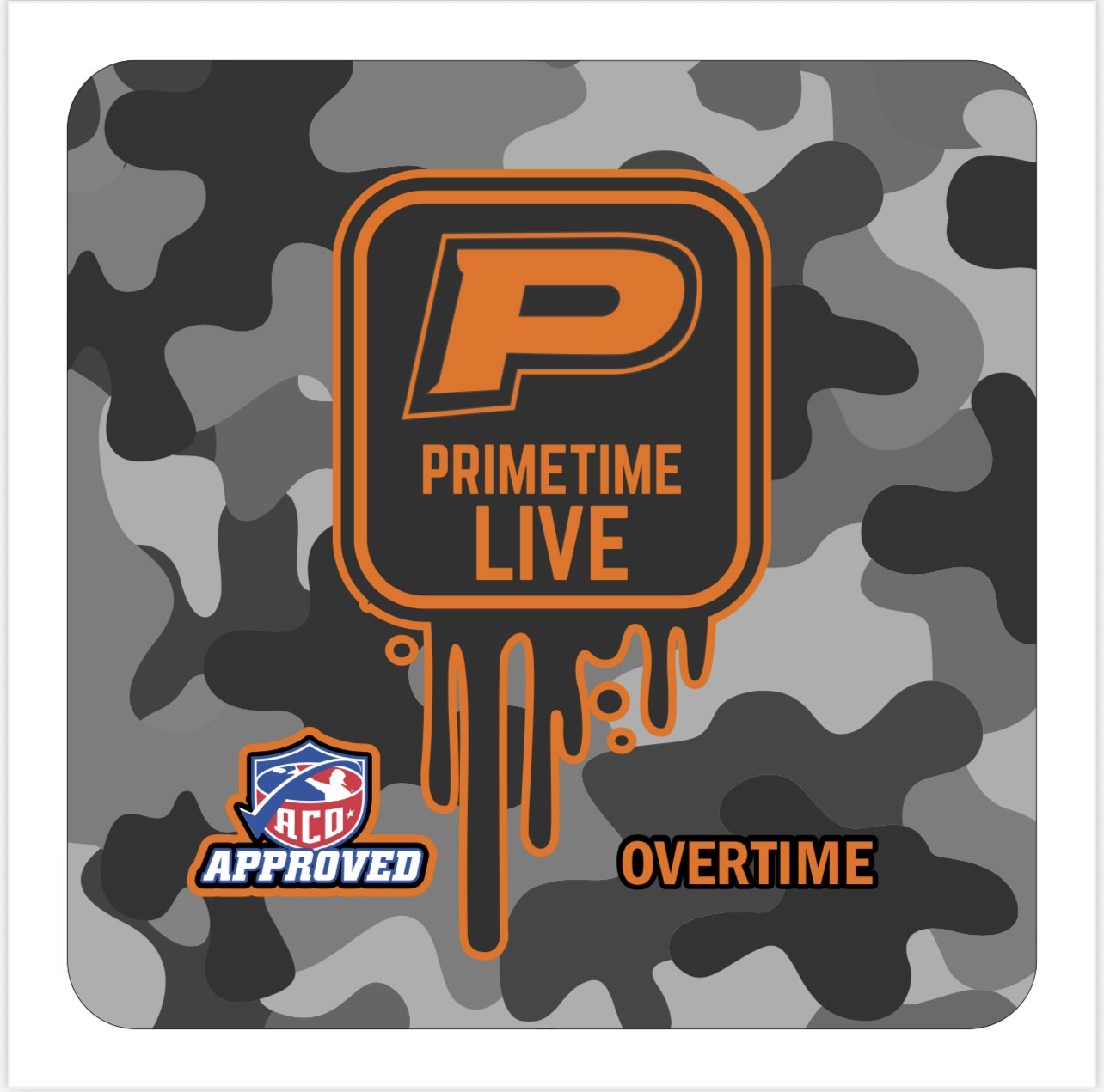 Camo Overtime Cornhole Bags