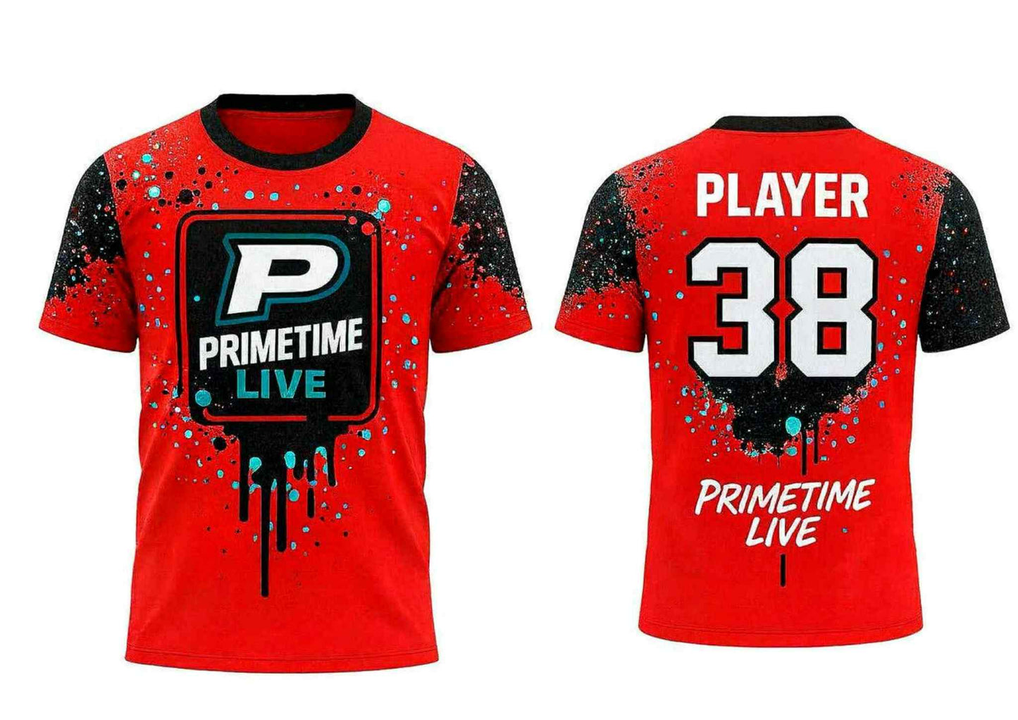 Red PrimeTime Live Jersey