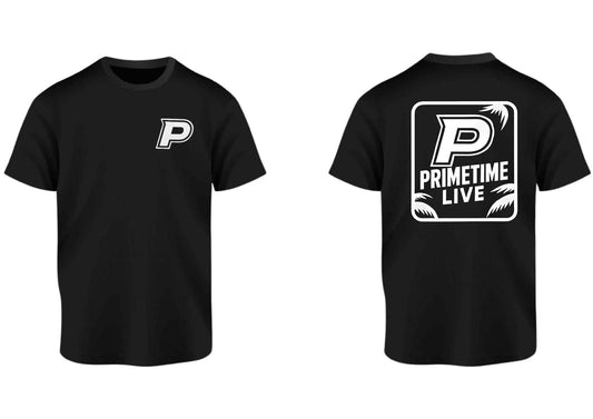 Black PrimeTime Live Tshirt