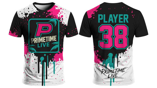 PrimeTime Live Paint Splatter Jersey