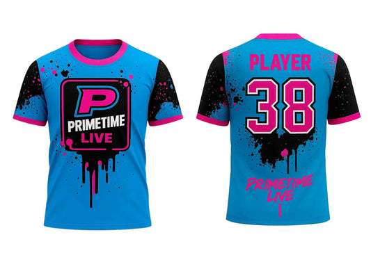 Blue/Pink PrimeTime Live Jersey
